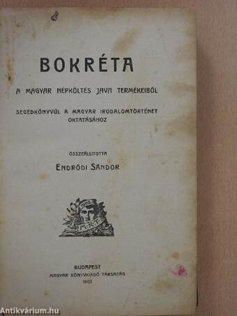 Bokréta