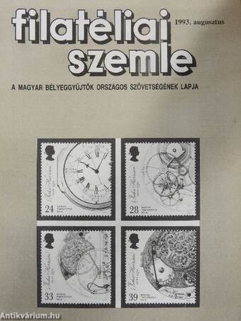 Filatéliai Szemle 1993. augusztus