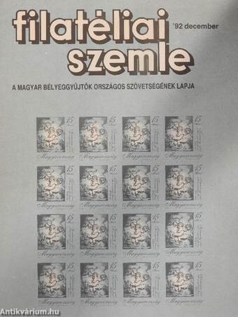 Filatéliai Szemle 1992. december