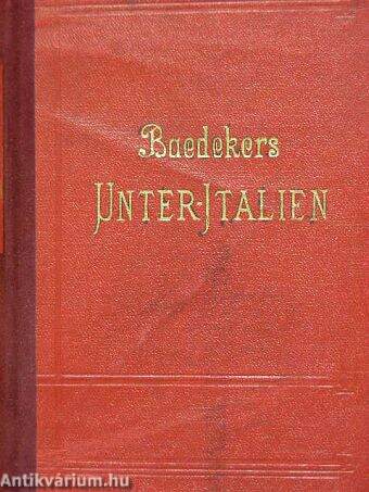 Baedekers Unteritalien, Sizilien, Sardinien, Malta, Korfu