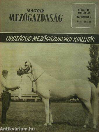 Magyar Mezőgazdaság 1955. szeptember 11.