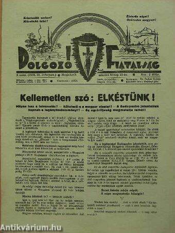 Dolgozó fiatalság 1938/2.