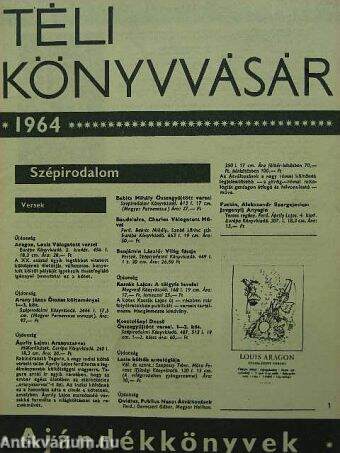 Téli könyvvásár 1964