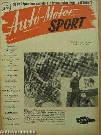 Autó-Motor Sport 1947. június 1.