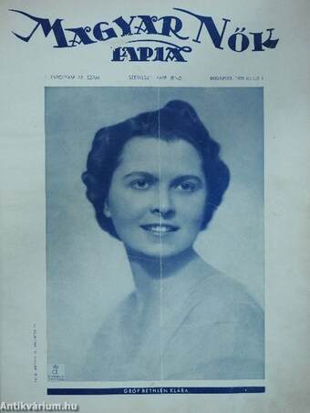 Magyar Nők Lapja 1939. (nem teljes évfolyam)
