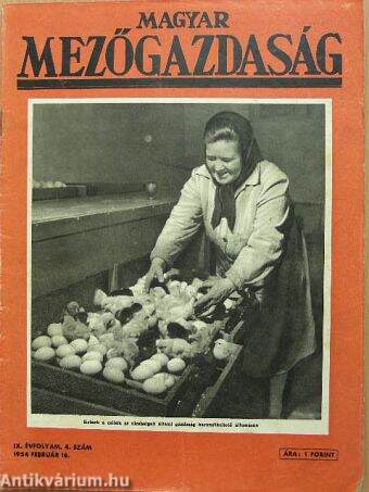 Magyar Mezőgazdaság 1954. február 16.