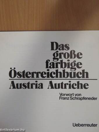 Das große farbige Österreichbuch