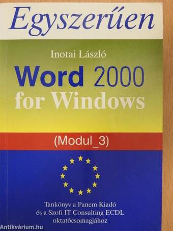 Egyszerűen Word 2000 for Windows