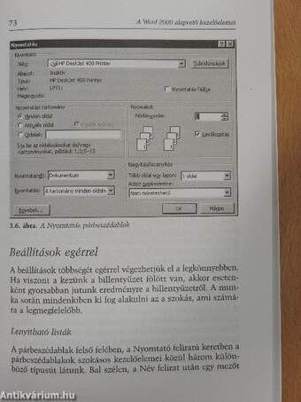 Egyszerűen Word 2000 for Windows