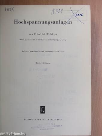 Hochspannungsanlagen