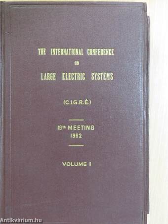 The International Conference on Large Electric Systems (C. I. G. R. É.)