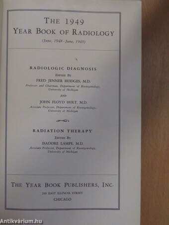 The 1949 Year Book of Radiology