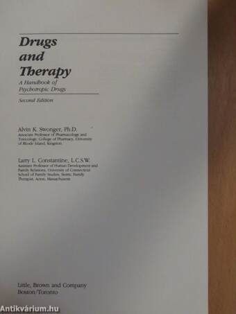 Drugs and Therapy