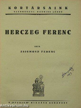 Herczeg Ferenc/Tudod-e