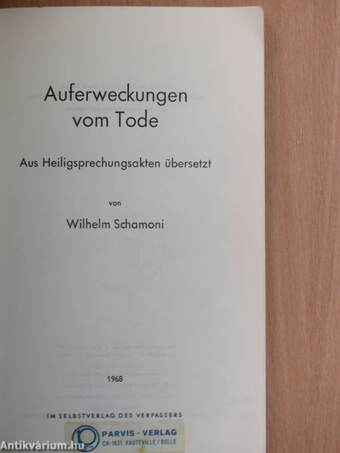 Auferweckungen vom Tode