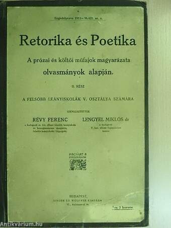 Retorika és Poetika II.