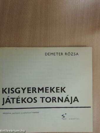 Kisgyermekek játékos tornája