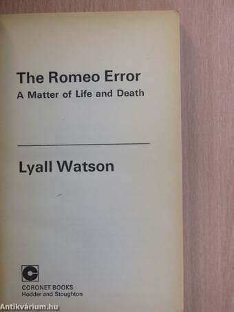 The Romeo Error