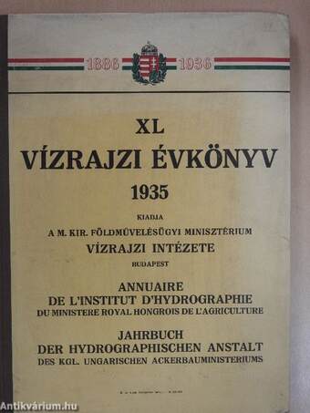 XL. vízrajzi évkönyv 1935