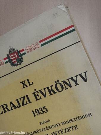 XL. vízrajzi évkönyv 1935