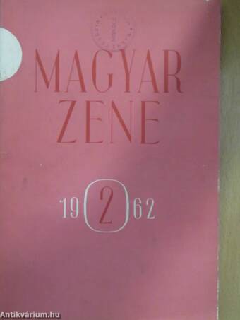 Magyar Zene 1962/2.