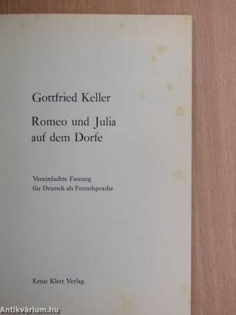 Romeo und Julia auf dem Dorfe