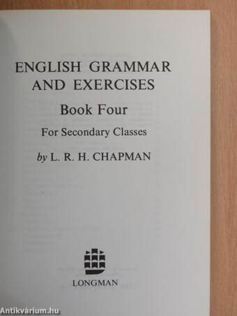 English Grammar and Exercises 4.