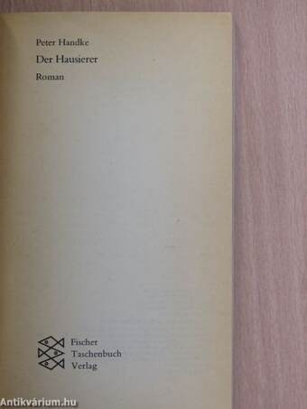 Der Hausierer