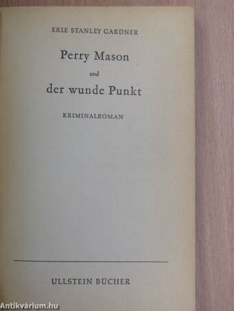 Perry Mason und der wunde Punkt