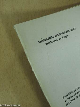 L'activité juridictionelle des organes de l'administration d'état de la République Socialiste de Roumanie