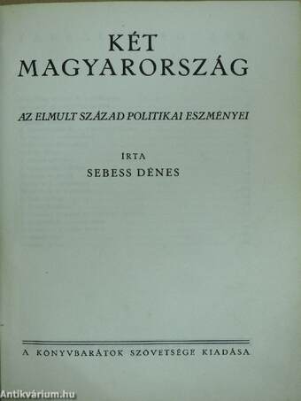 Két Magyarország