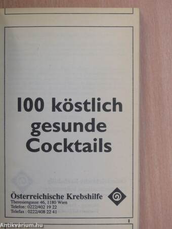 100 köstlich gesunde Cocktails