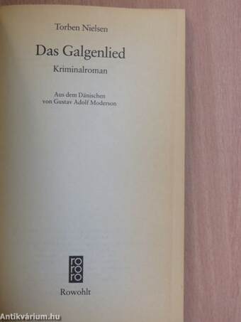 Das Galgenlied