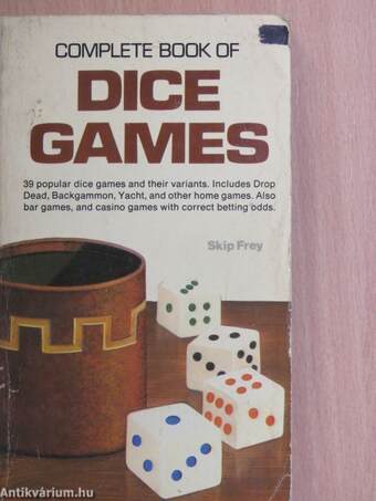 Complete Book of Dice Games