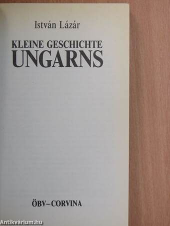 Kleine Geschichte Ungarns