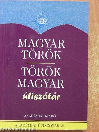 Magyar-török/török-magyar útiszótár