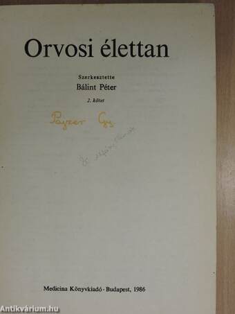 Orvosi élettan 2. (töredék)