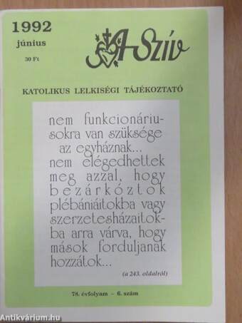 A Szív 1992. június