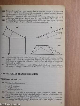 Geometriai feladatok gyűjteménye I.