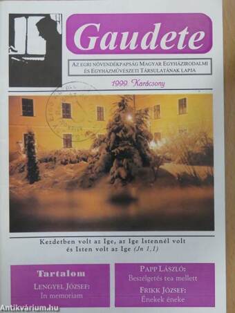 Gaudete 1999. Karácsony