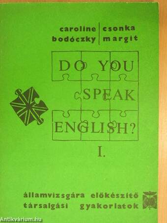 Do You Speak English? I.