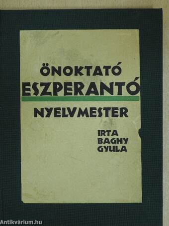 Önoktató eszperantó nyelvmester