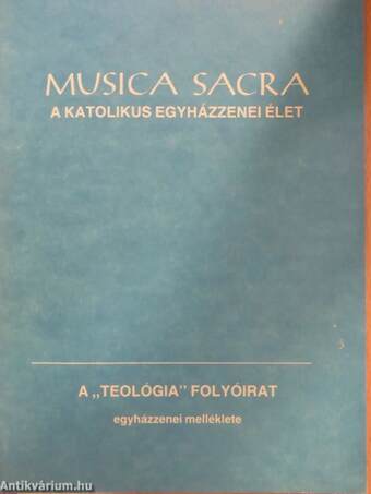 Musica Sacra - A katolikus egyházzenei élet 1987. december