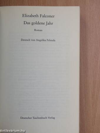 Das goldene Jahr