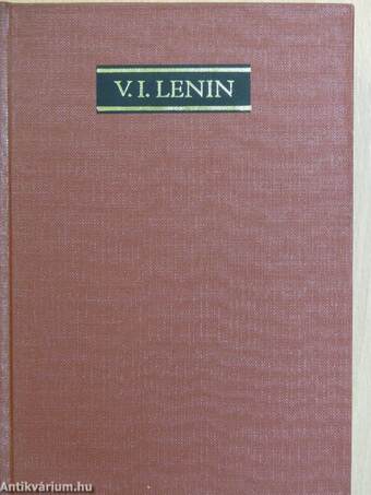 V. I. Lenin összes művei 24.