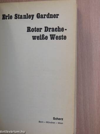 Roter Drache - weiße Weste