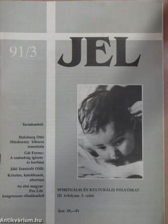 Jel 1991/3.