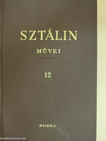 I. V. Sztálin művei 12.