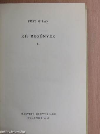 Kis regények II.