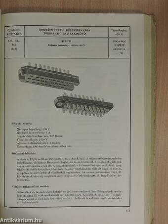 Híradástechnikai elektromos és elektromechanikus alkatrészek - áruismertető